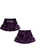 Dark purple marble VVS skirt