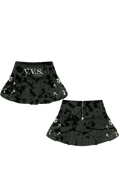 Dark green marble VVS skirt